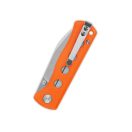 QSP KNIFE Canary Orange G-10 folder zsebkés