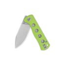 QSP KNIFE Canary Folder Neon Green G-10 zsebkés - QS150-C1