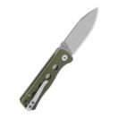 QSP KNIFE Canary Green G-10 folder zsebkés - QS150-F1