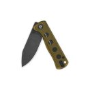 QSP KNIFE Canary Folder Ultem Black Stonewashed zsebkés - QS150-J1