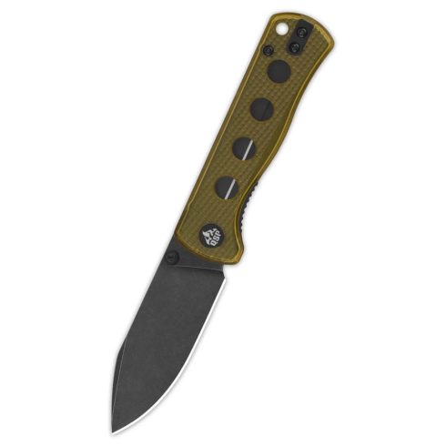 QSP KNIFE Canary Ultem Black Blade folder zsebkés