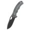 QSP KNIFE Gorilla Denim Micarta Black Blade zsebkés - QS153-B2