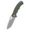 QSP KNIFE Gorilla Green Micarta zsebkés - QS153-C1