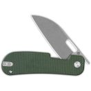 QSP KNIFE Variant PE Blade Micarta Green zsebkés - QS154-D
