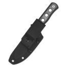 QSP KNIFE Canary Fixed Blade Black Micarta fixpengés  