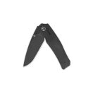 QSP KNIFE Vault AllBlack Micarta zsebkés - QS157-A2