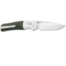 QSP KNIFE Vault Green Micarta zsebkés - QS157-B1