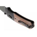 QSP KNIFE Vault Black STW Tan Micarta zsebkés - QS157-C2