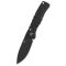 QSP KNIFE Ripley AllBlack G-10 zsebkés - QS160-A2