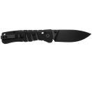 QSP KNIFE Ripley AllBlack G-10 zsebkés - QS160-A2