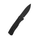 QSP KNIFE Ripley AllBlack G-10 zsebkés