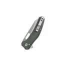 QSP KNIFE Emu Micarta STW Green zsebkés - QS164-B1