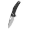 QSP KNIFE Emu G-10 STW Black Coarse zsebkés - QS164-C1