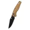 QSP KNIFE Reptile Aluminium Black Champagne zsebkés