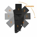 QSP KNIFE Viper G-10 STW Allblack zsebkés