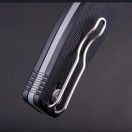 REAL STEEL Huginn Compact Black zsebkés - RE-7653BS