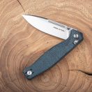 REAL STEEL Huginn Compact Demin Micarta zsebkés