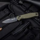 REAL STEEL Huginn Compact Green zsebkés