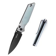 REAL STEEL Sacra Pro Black PVD zsebkés