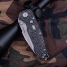 REAL STEEL Evolution S35VN Titanium Carbon Fiber zsebkés