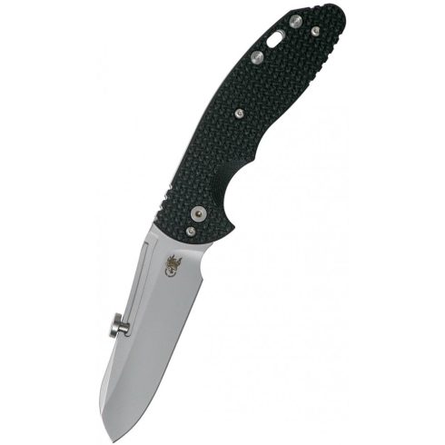 HINDERER XM Slippy Sheepfoot G-10 Slipjoint zsebkés - RK-SLIPPY-SF-BK