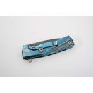 LIONSTEEL Rok Damascus Blue zsebkés - ROK_DD_BL