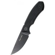 REAL STEEL Receptor neck knife black