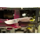 REAL STEEL Furrier Harpoon Red Micarta karambit
