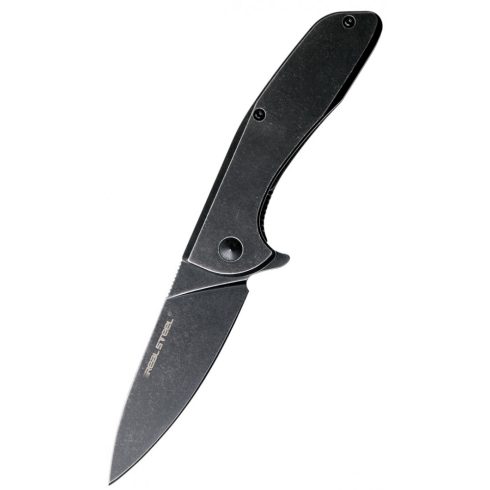 REAL STEEL E571 Black zsebkés - RS7132