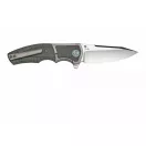 REATE Mini Crossroads Black Micarta zsebkés - RTE108