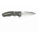 REATE Mini Crossroads Black Micarta zsebkés