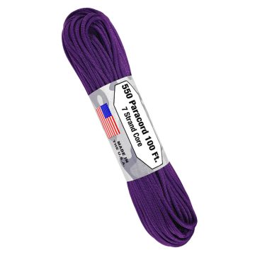 ATWOOD ROPE 550 Paracord Purple - Lila