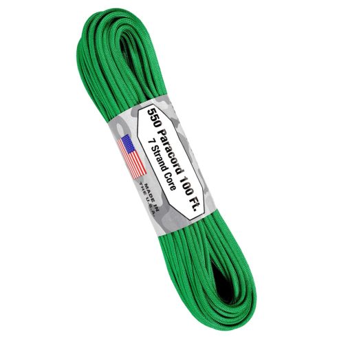 ATWOOD-ROPE-550-Paracord-Green-Zold