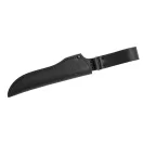 FALLKNIVEN S1  vadászkés black bőr tokkal
