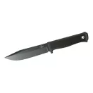 FALLKNIVEN S1  vadászkés black bőr tokkal