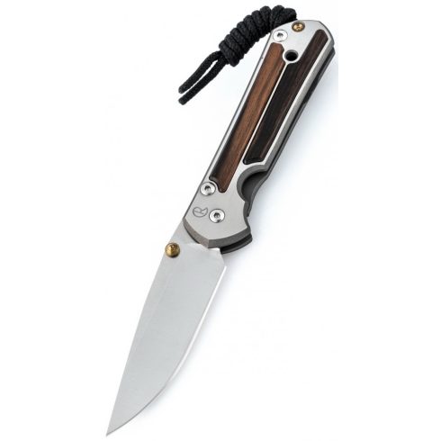 CHRIS REEVE Sebenza 21 Small Macassar Ebony zsebkés - S21-1116