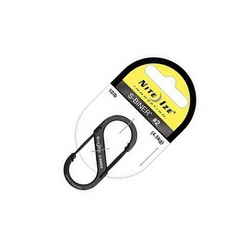 NITE IZE S-Biner Karabiner 2 -fekete- - SB2-03-01