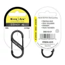NITE IZE S-Biner Karabiner 2 -fekete- - SB2-03-01