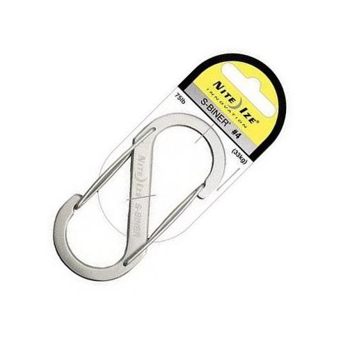 NITE IZE S-Biner Karabiner 4 -fémszínű- - SB4-03-11