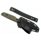 SPARTAN BLADES Alala Black Blade Green Micarta vadászkés - SBSL004BKGR