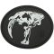 MAXPEDITION Sabertooth Skull Patch Glow in the Dark felvarró - SBTHZ