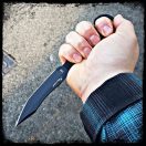 WILDSTEER Scorpion Allblack Karambit - SCO3115