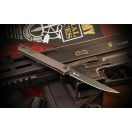 SPARTAN BLADES Nemec Black Carbon Fiber zsebkés - SFBL12CF