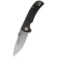 SPARTAN BLADES Astor Black Carbon Fiber G-10 zsebkés - SFBL8CF