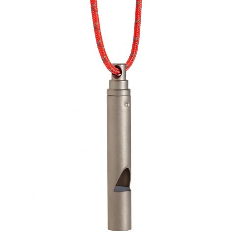 VARGO Emergency Whistle with neck lanyard