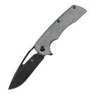 KANSEPT KNIVES Kryo Denim Micarta Black Blade zsebkés - T1001M1