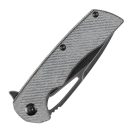 KANSEPT KNIVES Kryo Denim Micarta Black Blade zsebkés - T1001M1