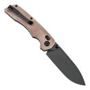TENABLE  Kryo Brown Micarta Blackwashed zsebkés - T1001V5