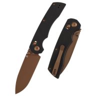 TENABLE Kryo Black G-10 Rose Gold Coated zsebkés - T1001V12
