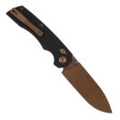 TENABLE Kryo Black G-10 Rose Gold Coated zsebkés - T1001V12